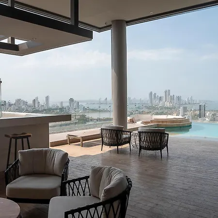 New! Ocean & 360views 25fl Free Airport Pick Up By Imz Cartagena