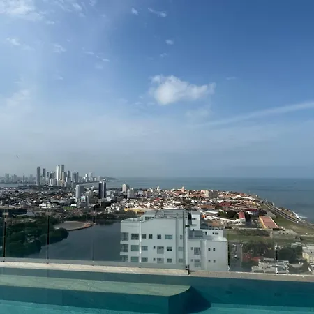 New! Ocean & City 360Views 25Fl Free Airport Pick Up By Imz Apartment Cartagena