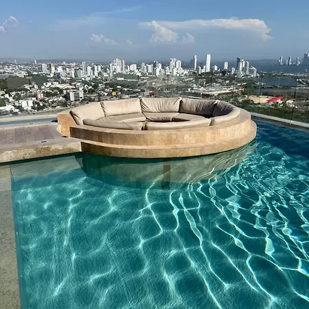 Apartment New! Ocean & City 360Views 25Fl Free Airport Pick Up By Imz Cartagena