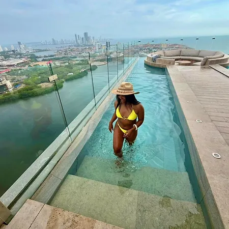 New! Ocean & 360views 25fl Free Airport Pick Up By Imz * Cartagena
